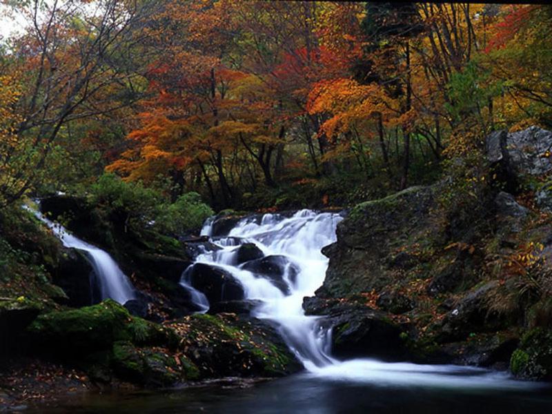 Onsen Minsyuku Akebonosou Morioka Buitenkant foto